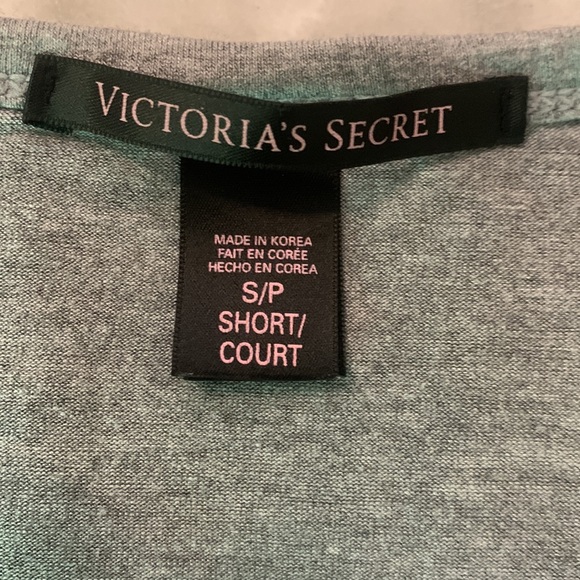 Victoria's Secret gray cotton modal ruched long tank dress Size S/P Short - Picture 4 of 4